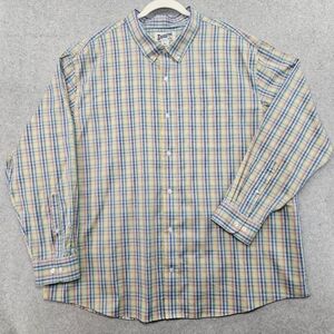 Duluth Trading The Wrinklefighting Work from Anywhere Shirt Men's Buttondown 2XL